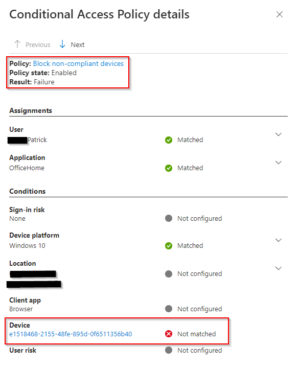 Use device filters for conditional access policies to exclude/include ...