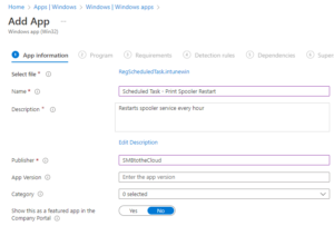 Deploy Scheduled Tasks as Win32 Apps – SMBtotheCloud