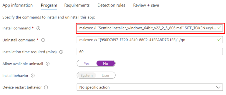 Deploy SentinelOne with Intune – SMBtotheCloud