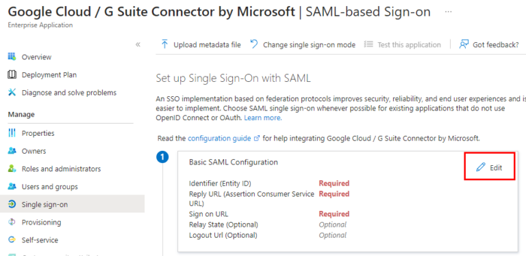 Configure Entra ID as the SSO provider for Google Workspace – SMBtotheCloud