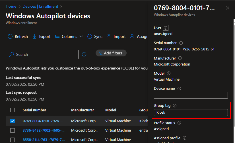 Bulk Change Autopilot Group Tags by PC Model – SMBtotheCloud